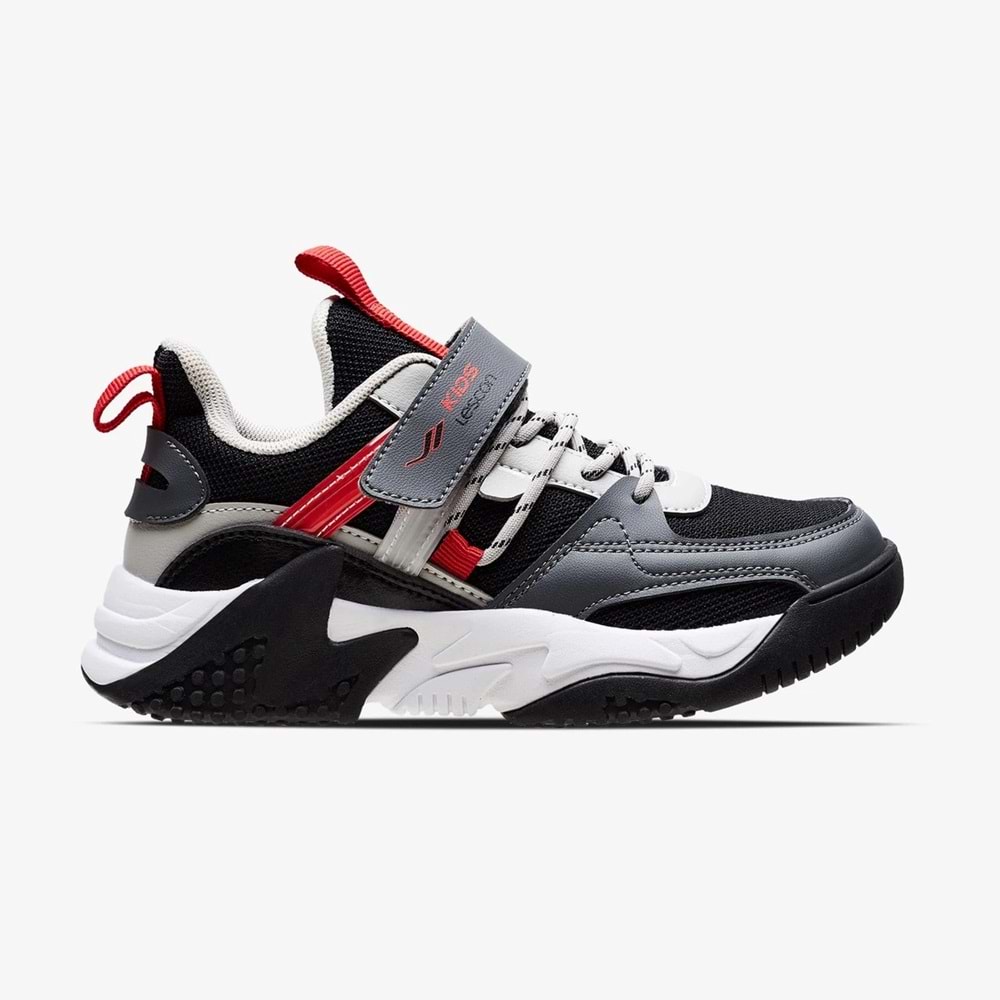 LESCON STRAP ÇOCUK SPOR AYAKKABI - SİYAH - 33