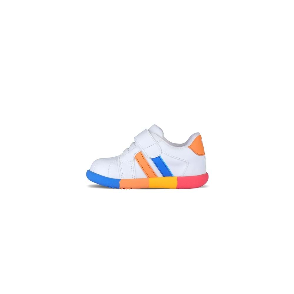 VİCCO HEİKA İLK ADIM BEBEK SNEAKER - BEYAZ - 19