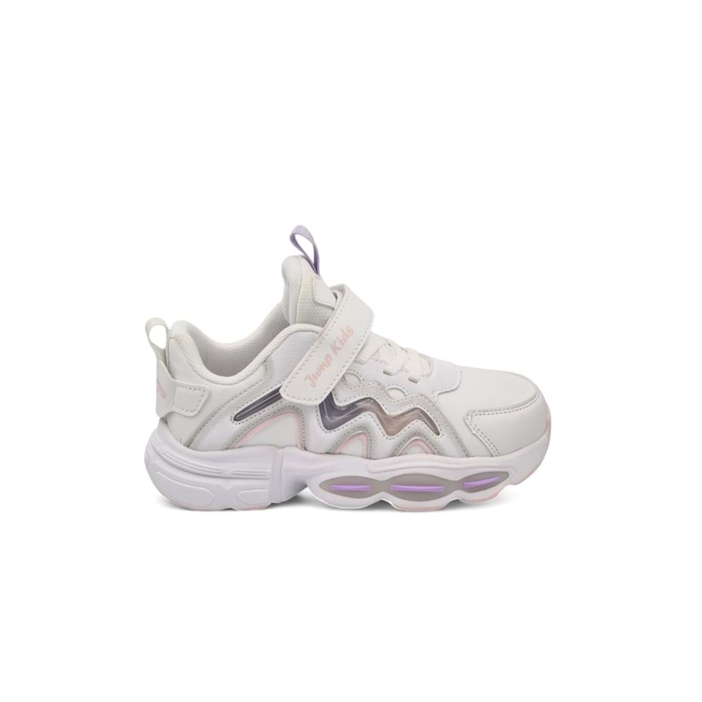 JUMP 31098 ÇOCUK SNEAKER SPOR AYAKKABI - BEYAZ - 28