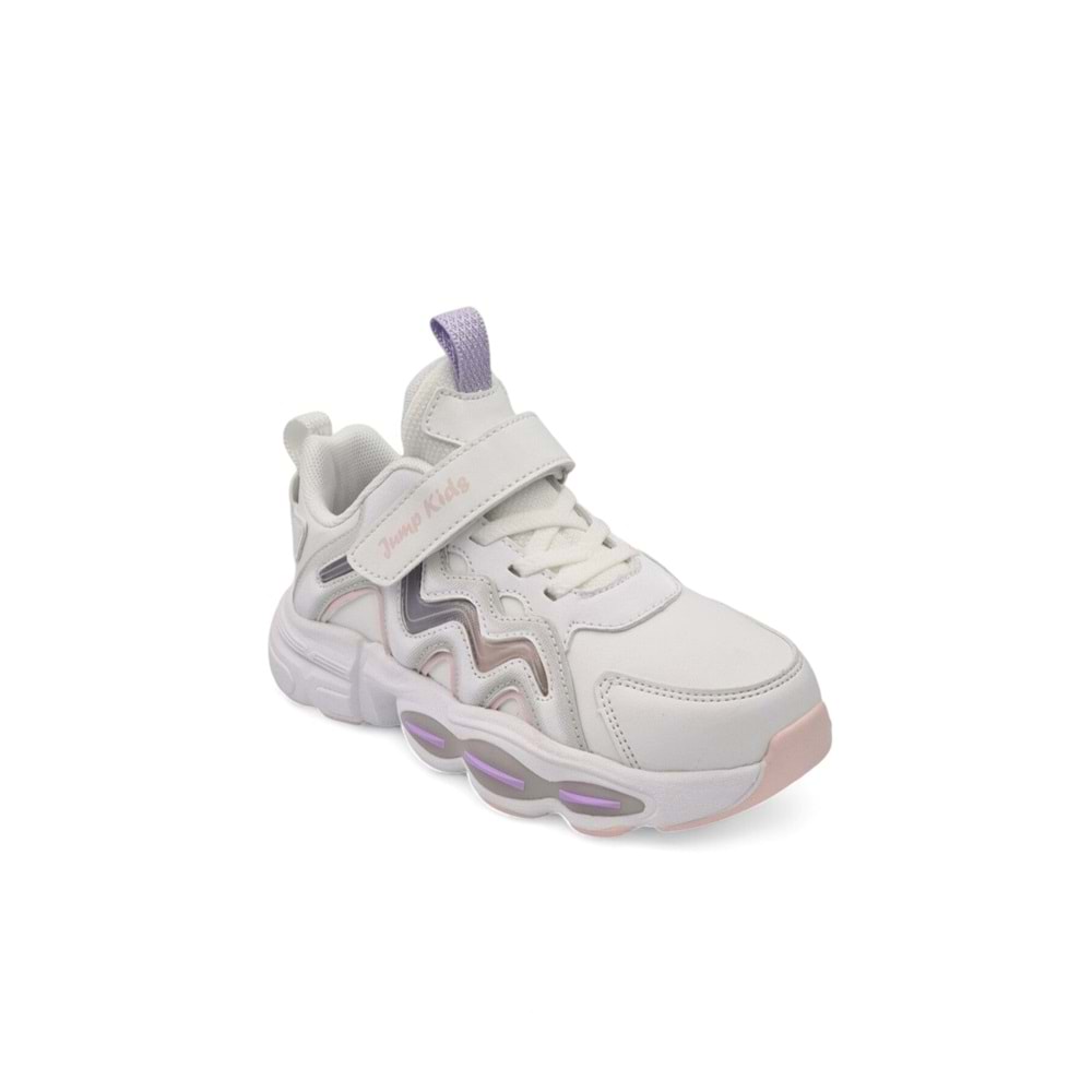 JUMP 31098 ÇOCUK SNEAKER SPOR AYAKKABI - BEYAZ - 28