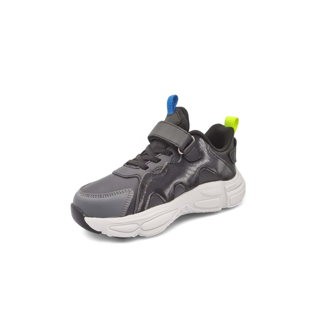 JUMP 31098 ÇOCUK SNEAKER SPOR AYAKKABI - SİYAH - 30