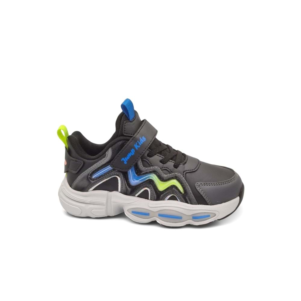 JUMP 31098 ÇOCUK SNEAKER SPOR AYAKKABI - SİYAH - 33