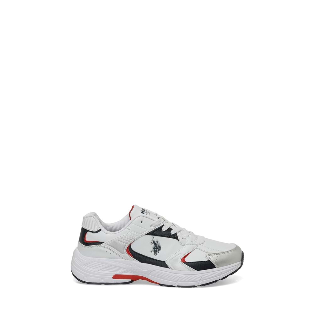 U.S. POLO ASSN. FELIX 4PR ERKEK SNEAKER - BEYAZ - 40