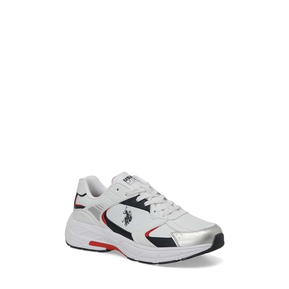 U.S. POLO ASSN. FELIX 4PR ERKEK SNEAKER - BEYAZ - 40