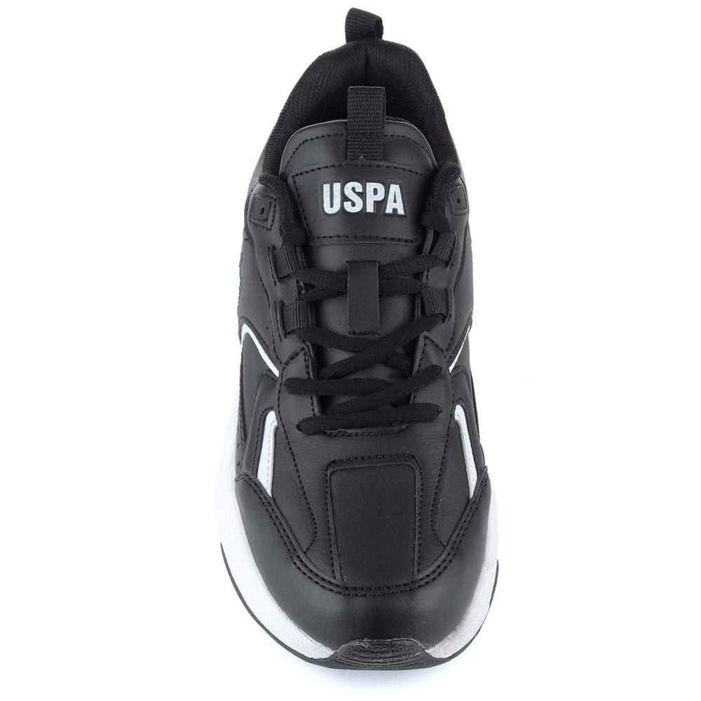 U.S. POLO ASSN. ISABELLA 4PR UNİSEX SNEAKER - SİYAH - 38