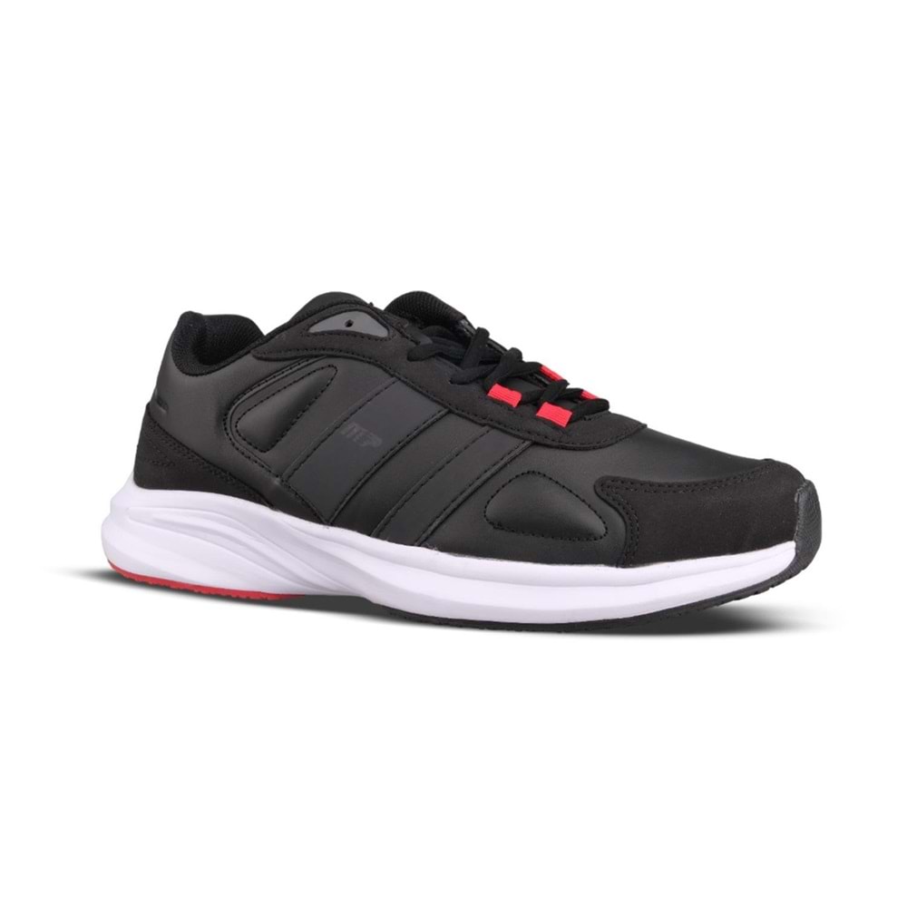 MP 242-2034 ERKEK SPOR AYAKKABI - SİYAH-BEYAZ - 42