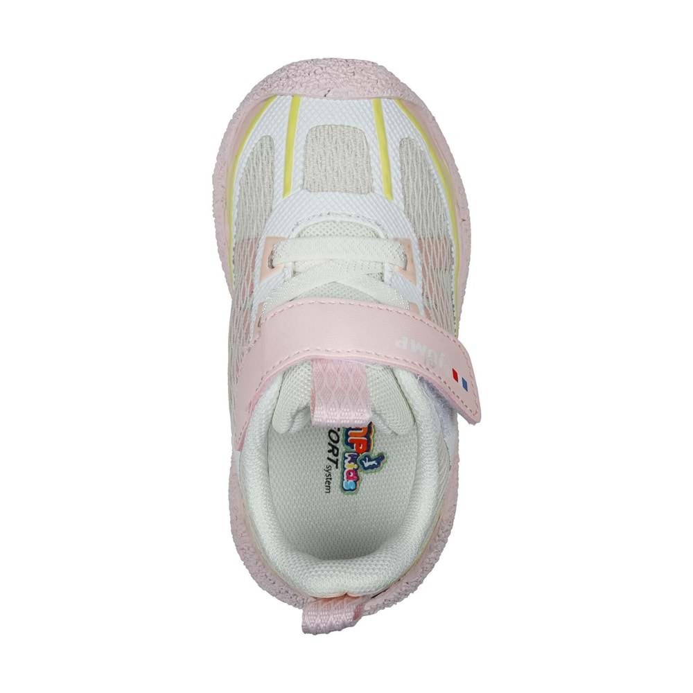 JUMP 31127 BEBE SNEAKER SPOR AYAKKABI - PEMBE-BEYAZ - 22