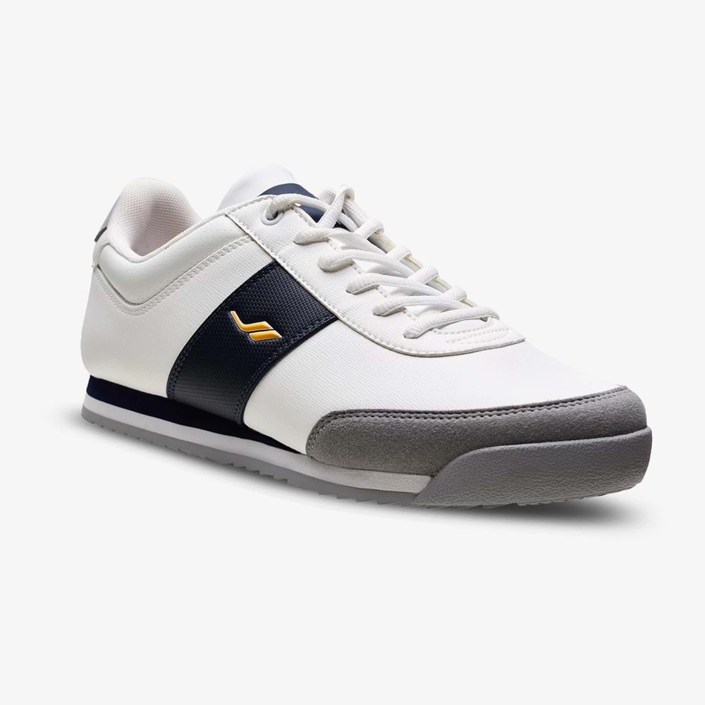 LESCON FLINT 3 SNEAKERS SPOR AYAKKABI - BEYAZ-LACİVERT - 41