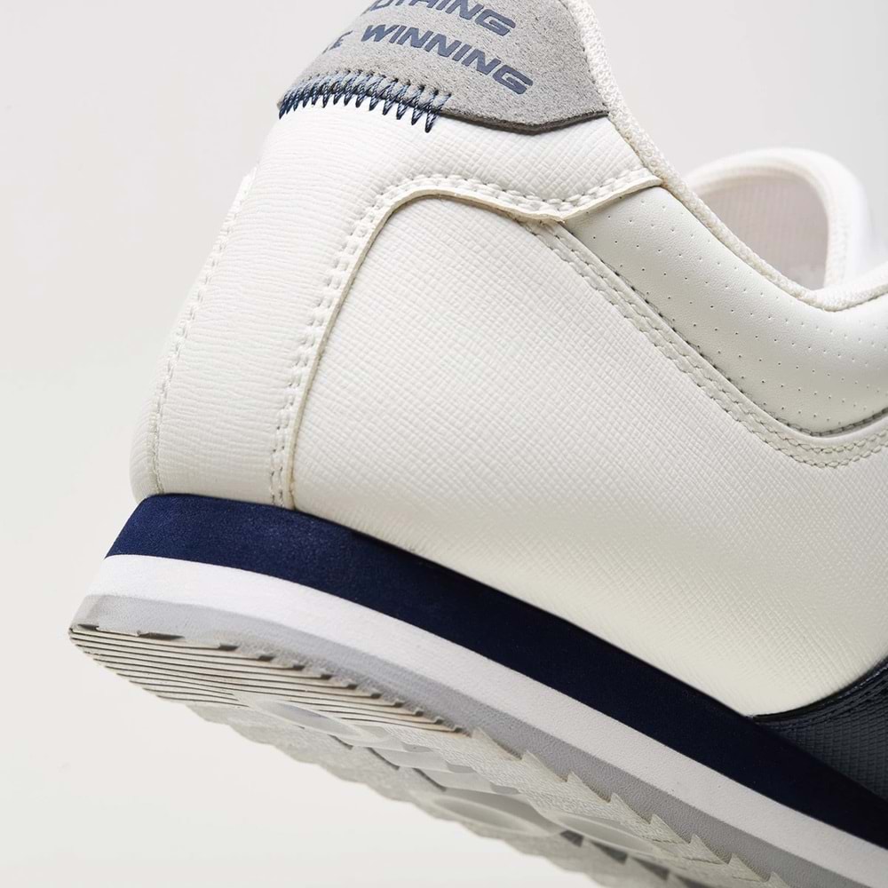 LESCON FLINT 3 SNEAKERS SPOR AYAKKABI - BEYAZ-LACİVERT - 41