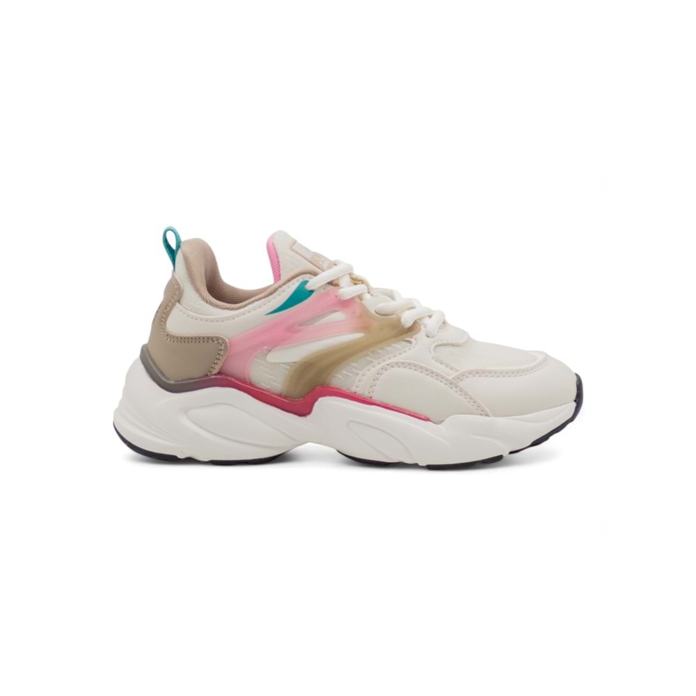 JUMP 30905 KADIN SNEAKER GÜNLÜK SPOR AYAKKABI - BEJ - 36