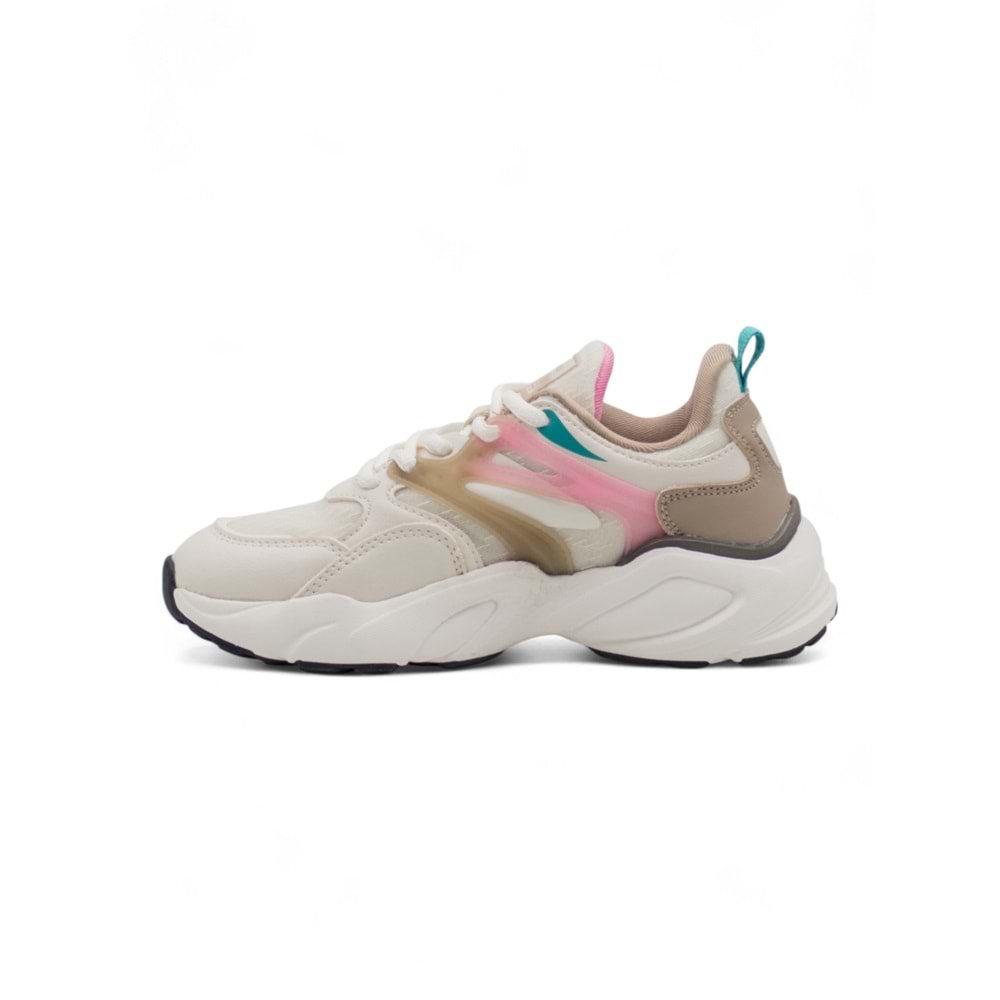 JUMP 30905 KADIN SNEAKER GÜNLÜK SPOR AYAKKABI - BEJ - 36