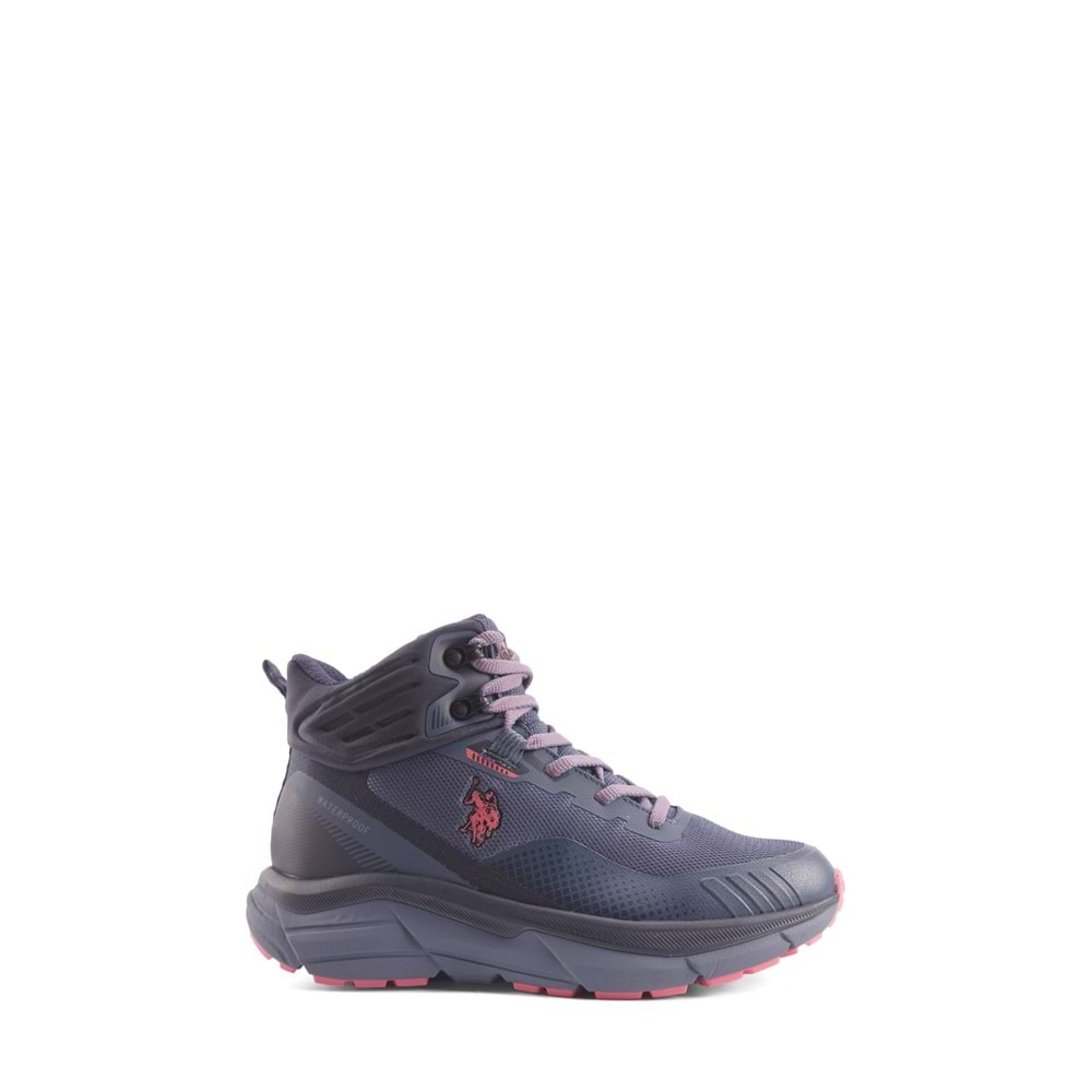 U.S. POLO ASSN. GERRARD HI WMN 4PR KADIN OUTDOOR BOT - MAVİ - 40