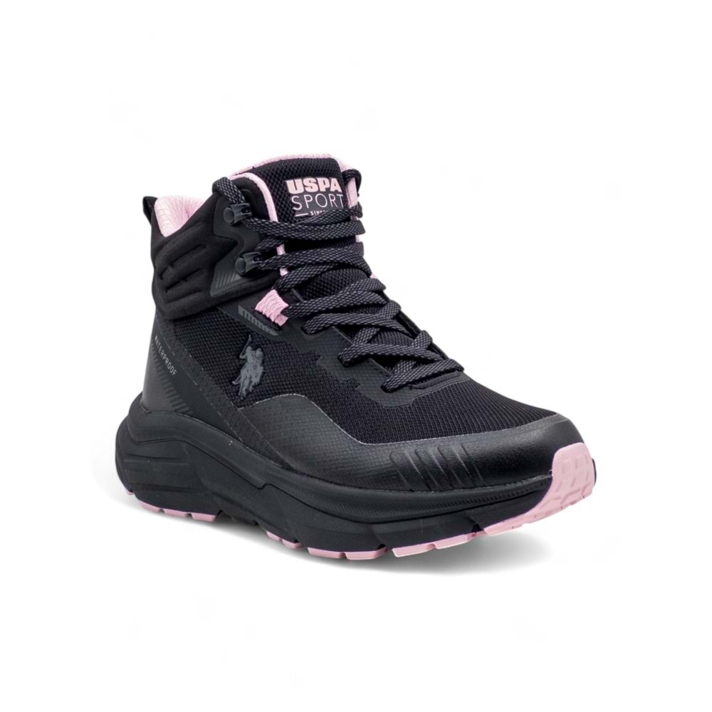 U.S. POLO ASSN. GERRARD HI WMN 4PR KADIN OUTDOOR BOT - SİYAH - 40