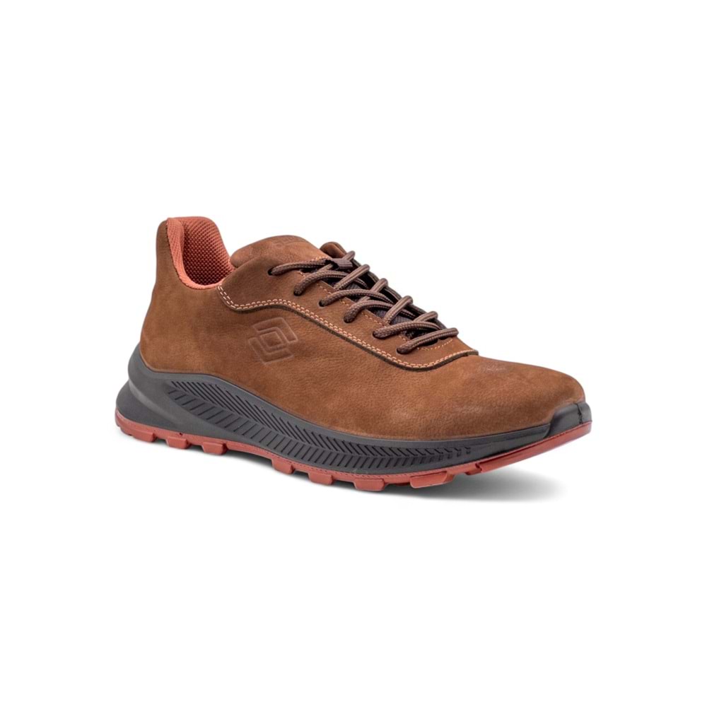 SCOOTER M6000 HAKİKİ DERİ ERKEK GÜNLÜK AYAKKABI - AÇIK KAHVE - 42