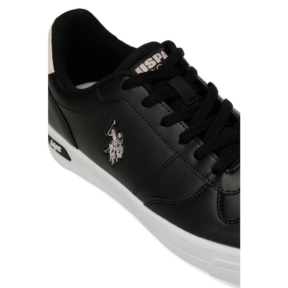 U.S. POLO ASSN. ELLIS 4PR KADIN SNEAKER - SİYAH - 36