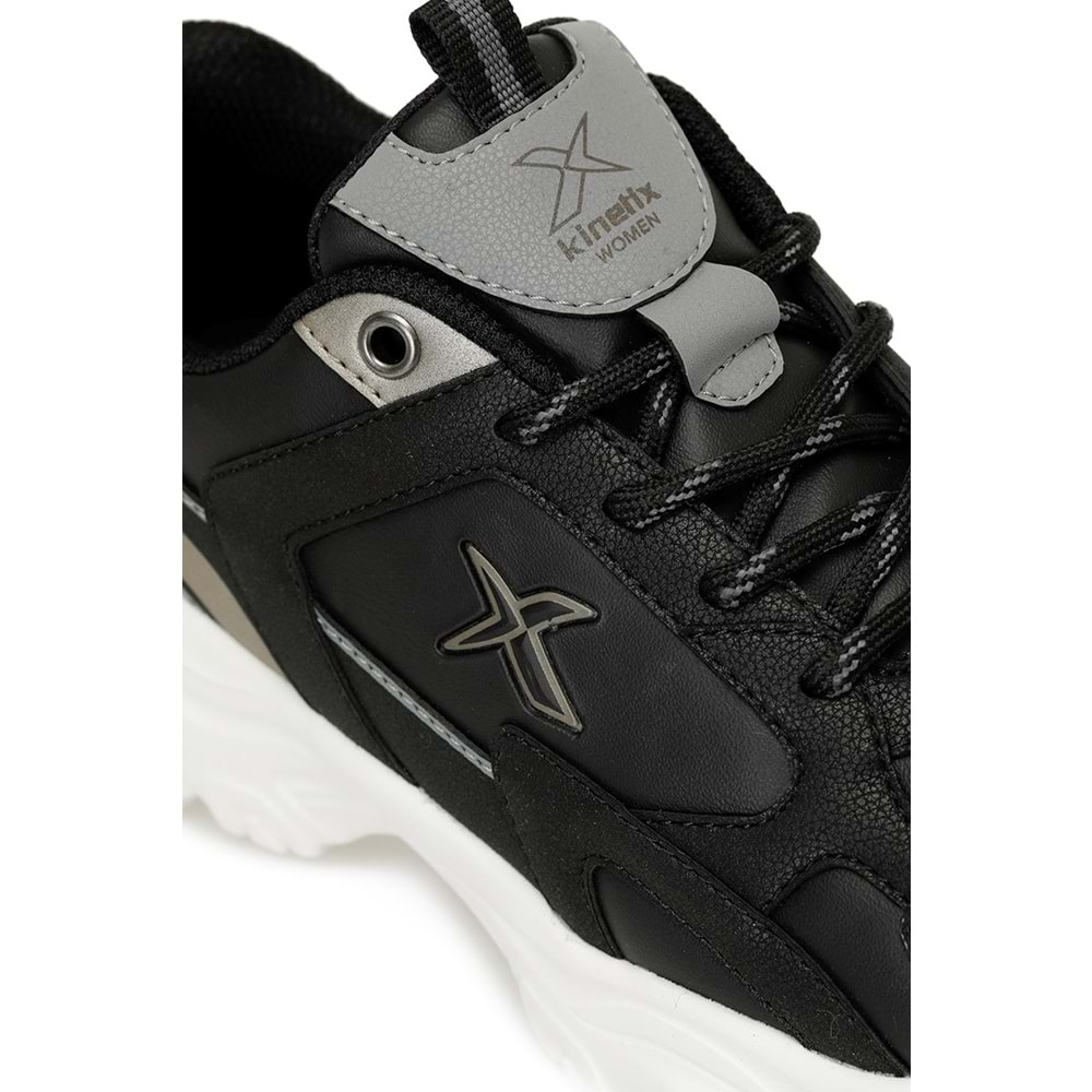 KİNETİX FEXINA PU W 4PR KADIN SNEAKER - SİYAH - 40