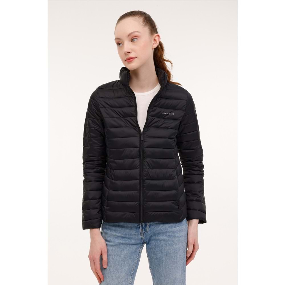 LUMBERJACK WB PADDED 1SN28 4PR KADIN MONT - SİYAH - S