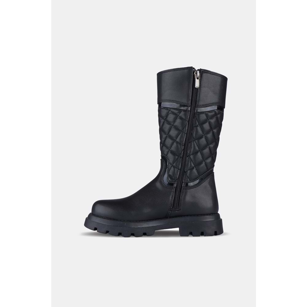 VİCCO LUX KIZ ÇOCUK ÇİZME BOT - SİYAH - 31