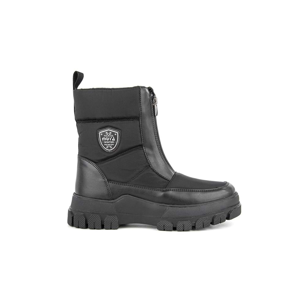 Muya Kagera Anatomik Taban Fermuarlı Kadın Bot - Siyah - 36