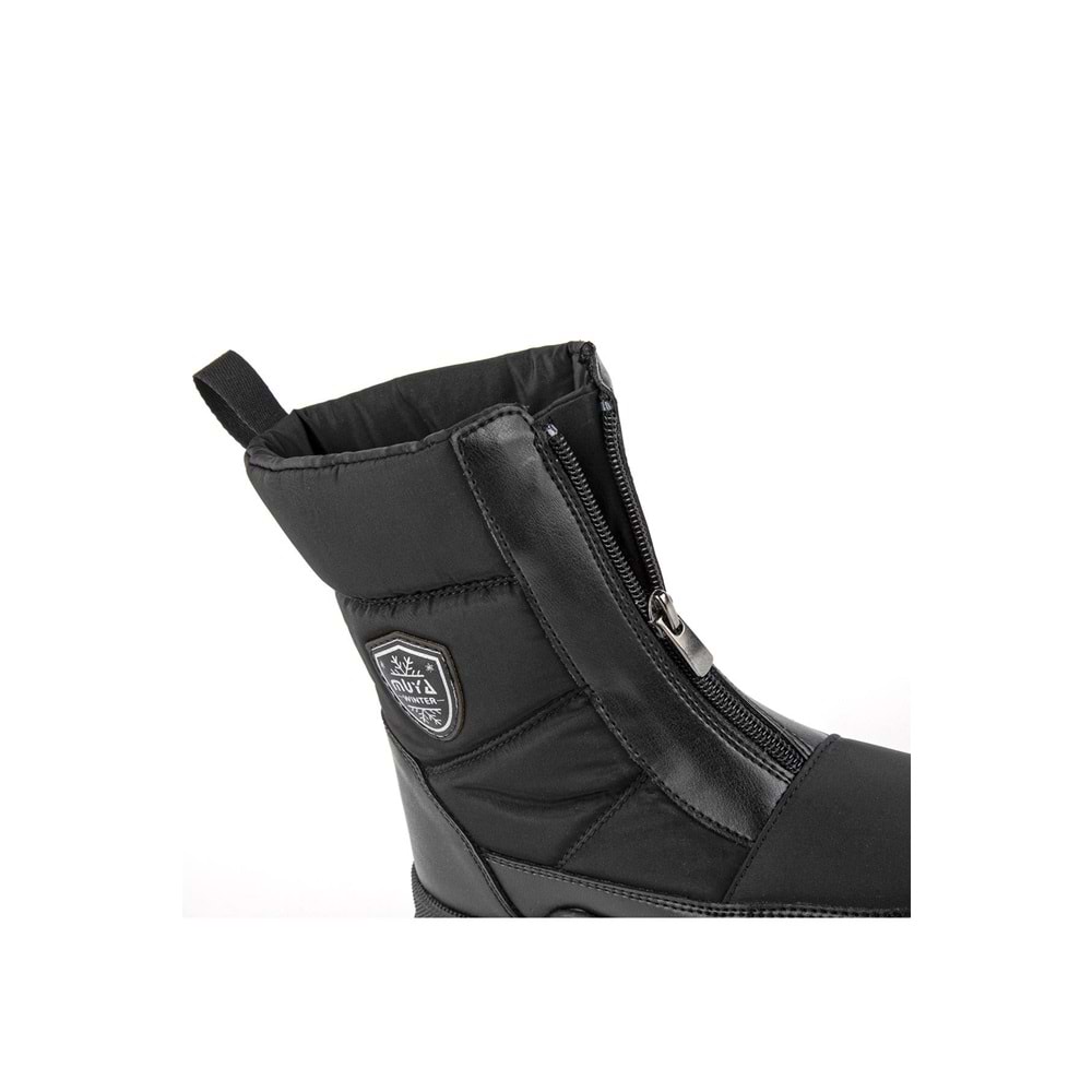Muya Kagera Anatomik Taban Fermuarlı Kadın Bot - Siyah - 36