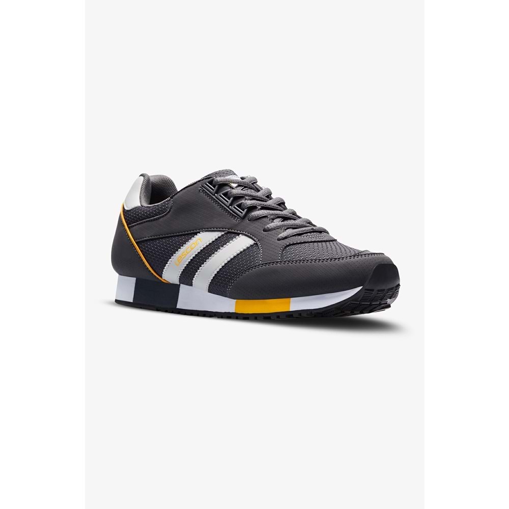LESCON BOSTON 6 ERKEK SNEAKERS SPOR AYAKKABI - FÜME - 41