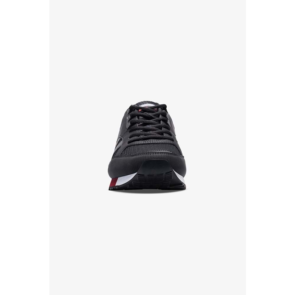 LESCON BOSTON 6 ERKEK SNEAKERS SPOR AYAKKABI - SİYAH - 45
