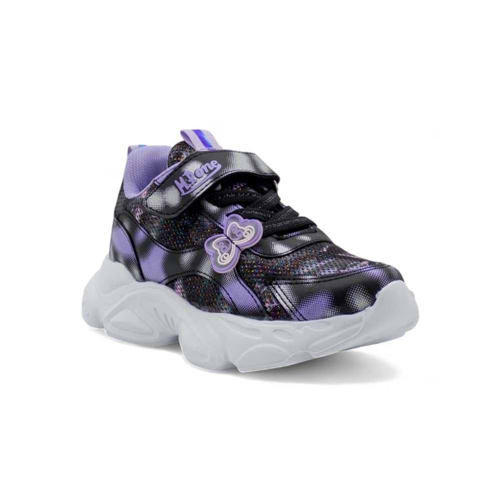 MP 251-3216 KIZ ÇOCUK SPOR AYAKKABI - SİYAH - 33