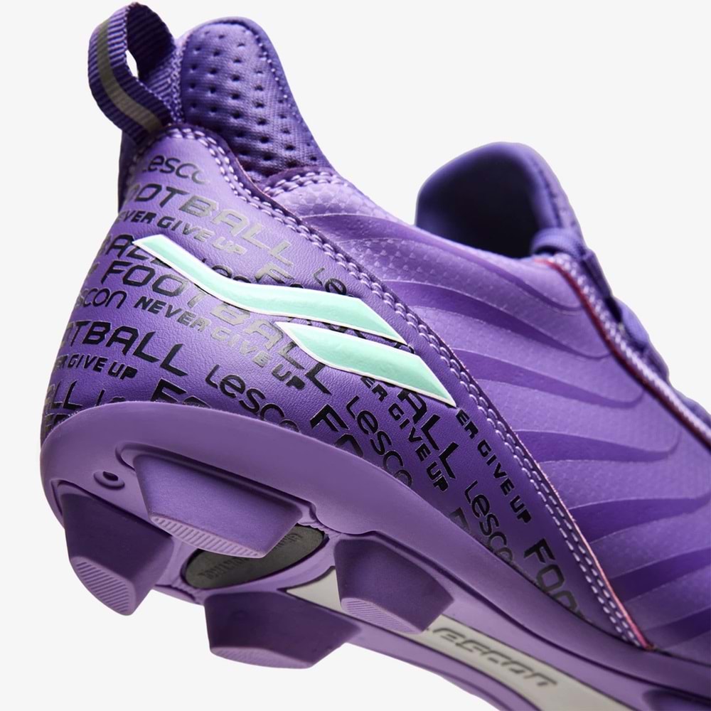 LESCON ARES 5 ERKEK KRAMPON AYAKKABI - MOR - 41