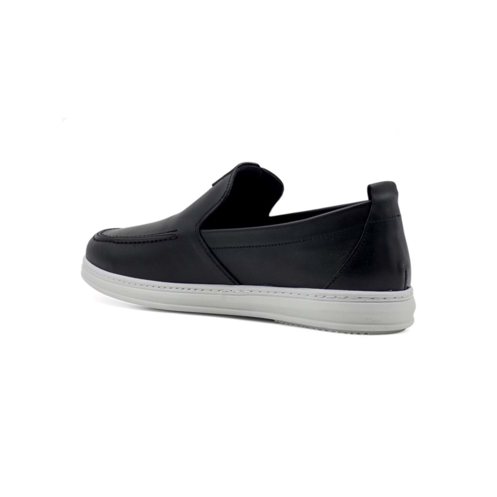 VOYAGER 5606 ERKEK HAKİKİ DERİ CASUAL AYAKKABI - SİYAH - 40