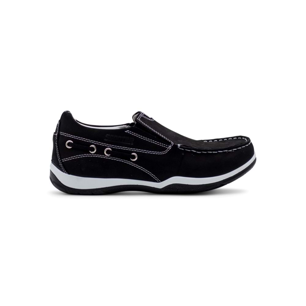 SCOOTER M2021 ERKEK GÜNLÜK AYAKKABI NUBUK - SİYAH - 40