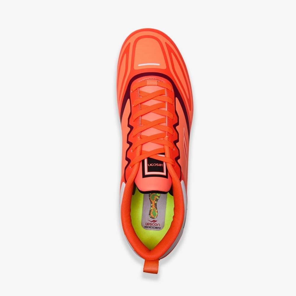 LESCON HIDRA ERKEK KRAMPON FUTBOL AYAKKABI - FOSFOR SARDUNYA - 40