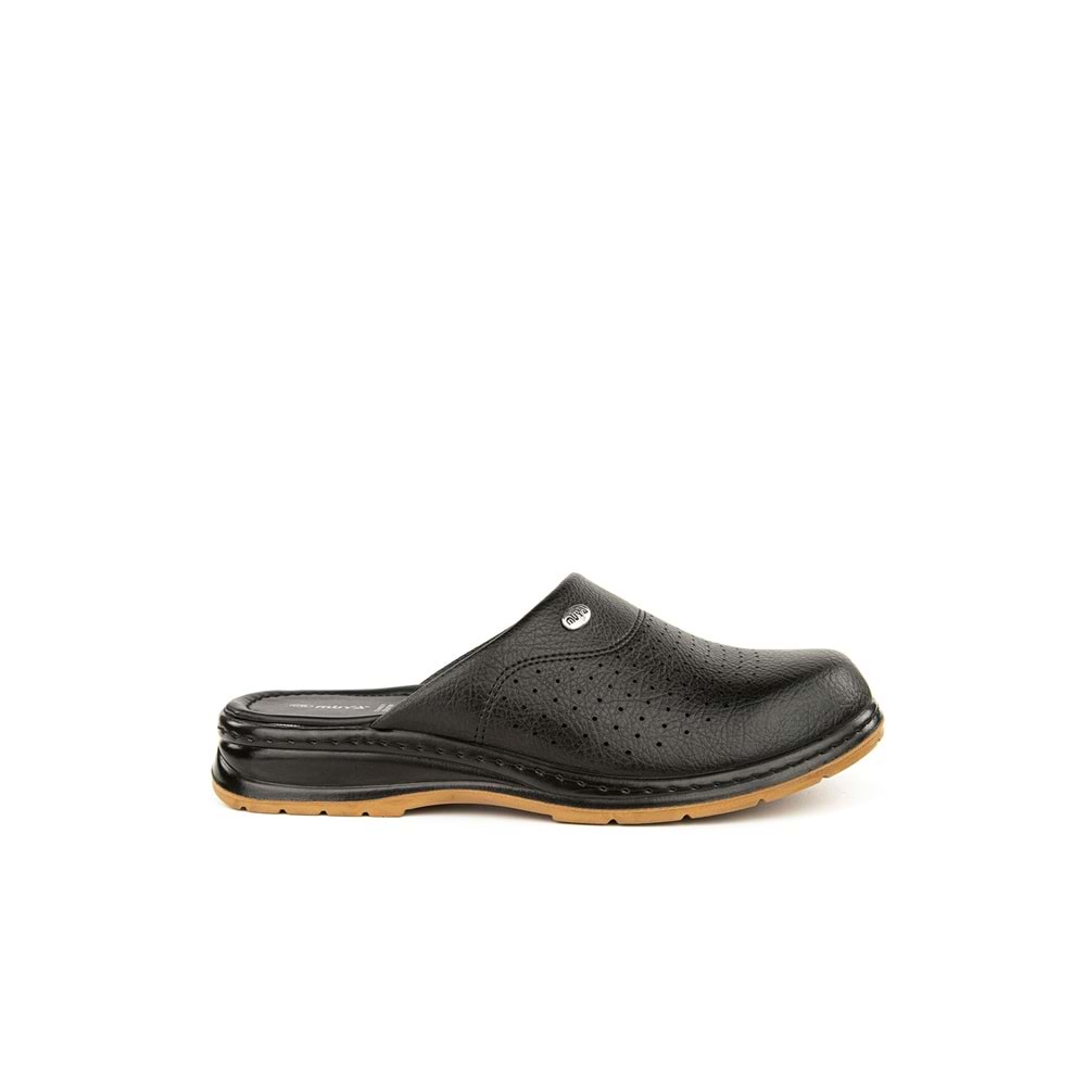 Muya Sabo Çok Amaçlı Kaymaz Taban Erkek Terlik - Siyah - 43