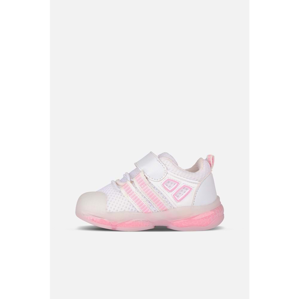 VİCCO ORANTE KIZ BEBEK İLK ADIM SPOR AYAKKABI - BEYAZ - 20