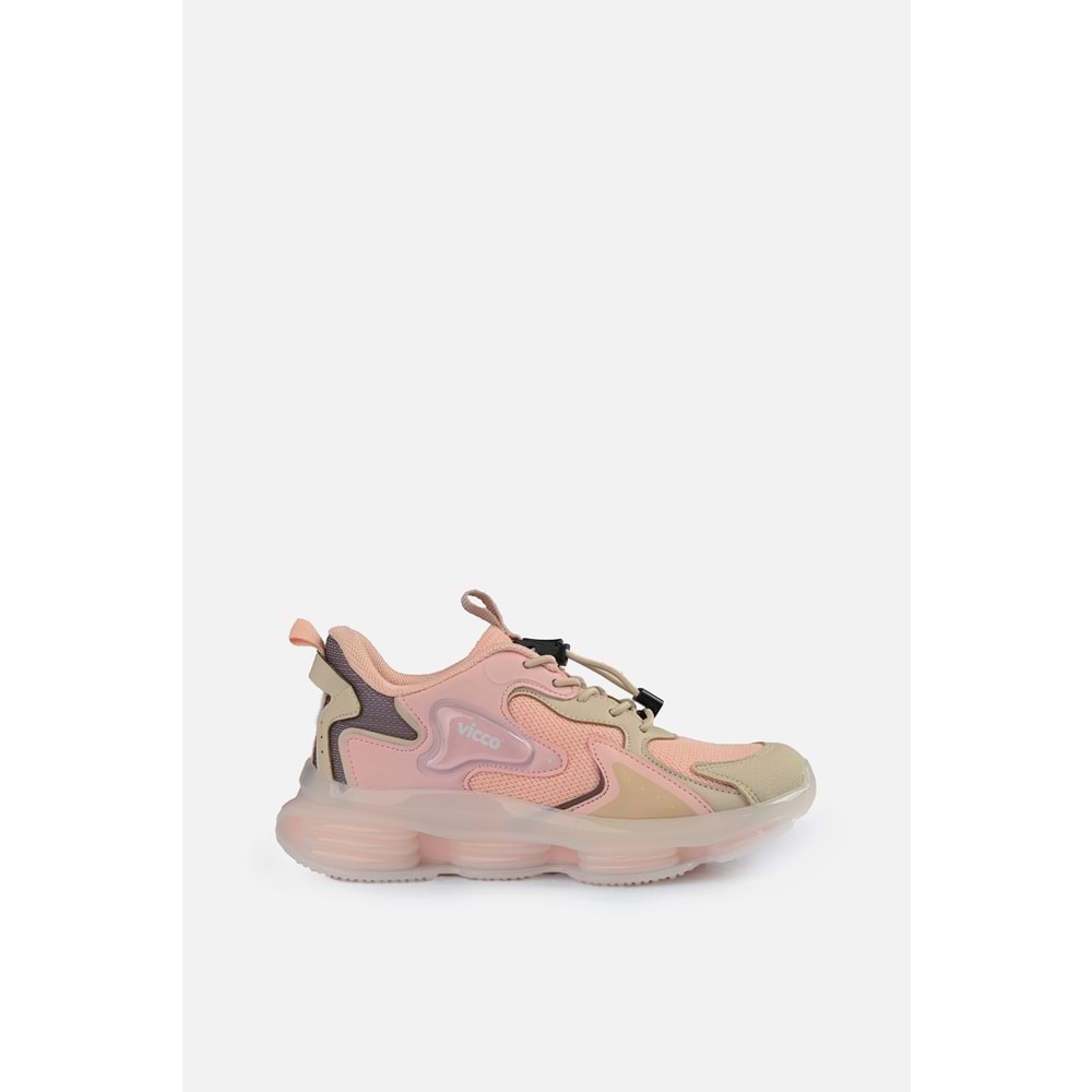 VİCCO MASK KIZ ÇOCUK SPOR AYAKKABI - PUDRA - 32