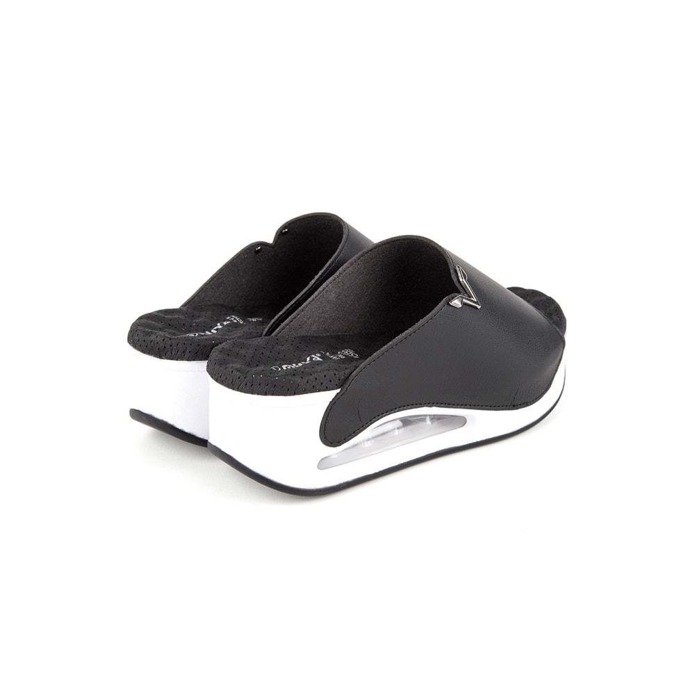 Muya Aero Anatomik Air Max Tabanlı Topuk Dikeni Kadın Terlik - Siyah - 37