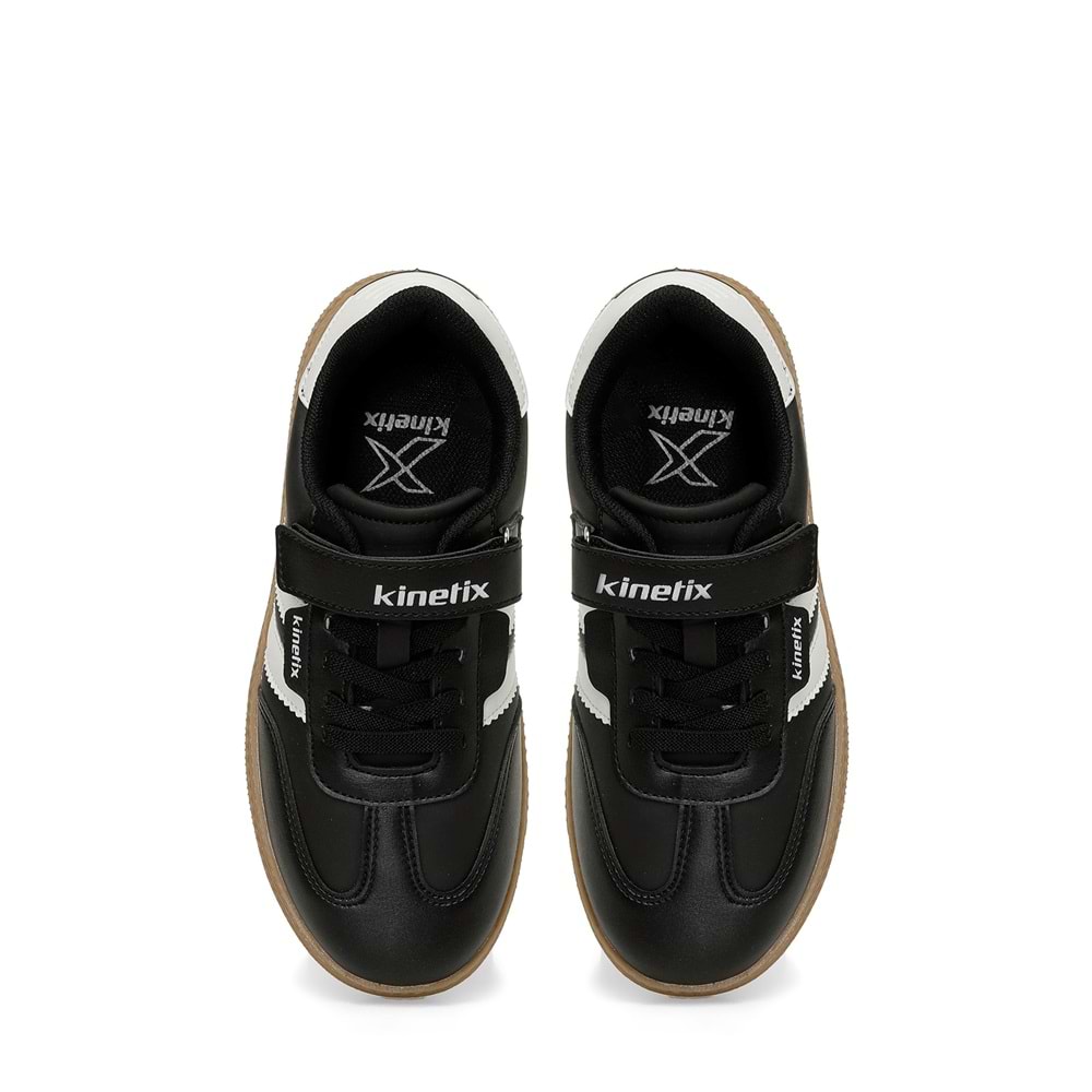 KİNETİX MAVNER PU F 5FX UNİSEX ÇOCUK SNEAKER - SİYAH - 31