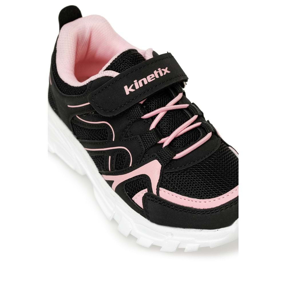 KİNETİX HUGO P 5FX UNİSEX ÇOCUK SPOR AYAKKABI - SİYAH - 26