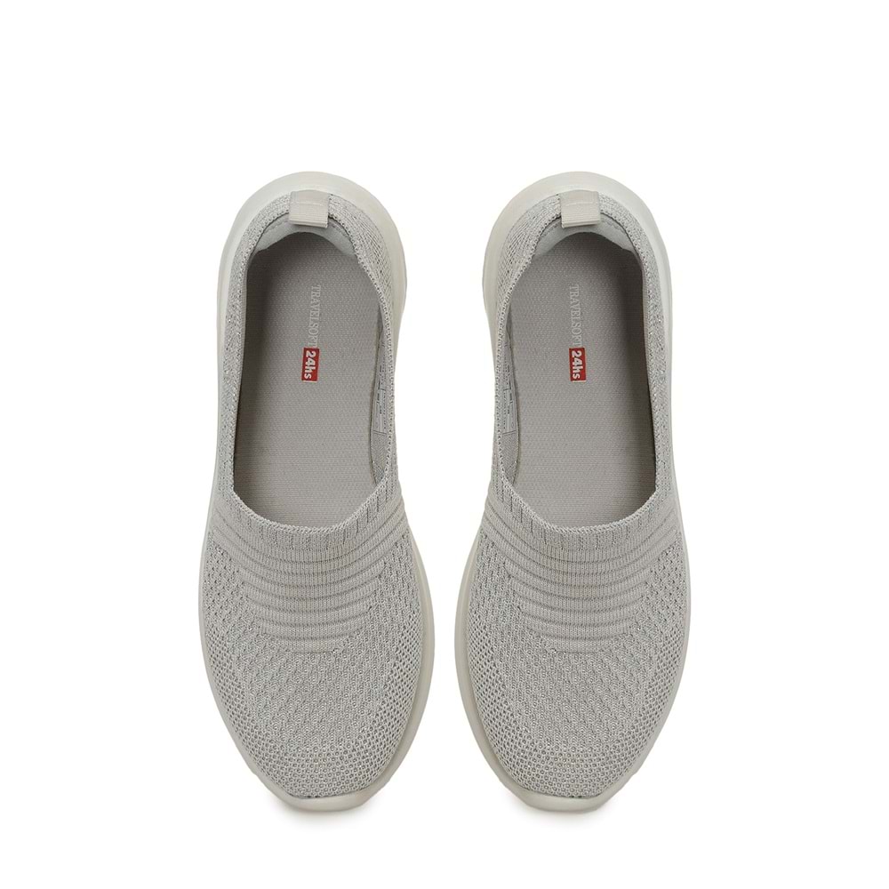 TRAVEL SOFT TRV2032.Z5FX KADIN COMFORT AYAKKABI - GRİ - 39