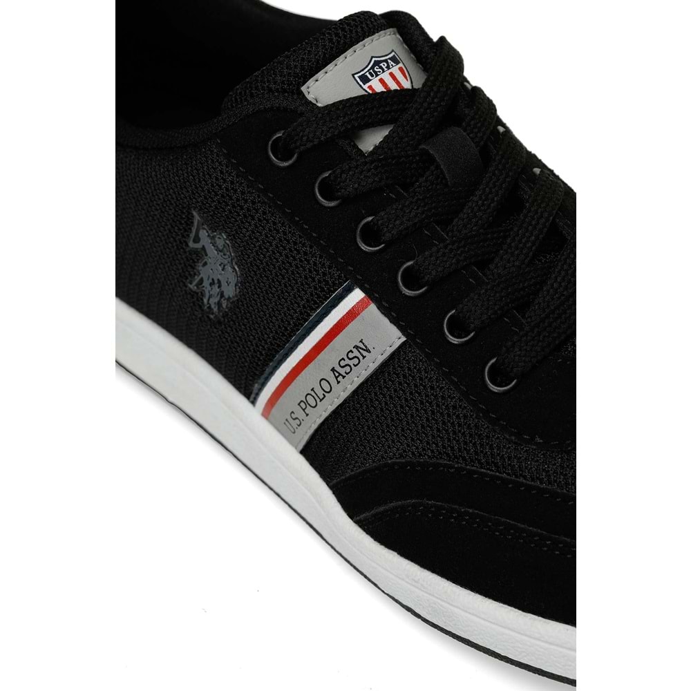 U.S. POLO ASSN. KARES 5FX ERKEK SNEAKER - SİYAH - 44