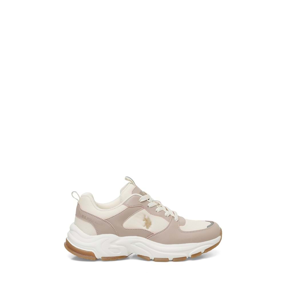 U.S. POLO ASSN. SORLEY 5FX KADIN SNEAKER - PUDRA - 36