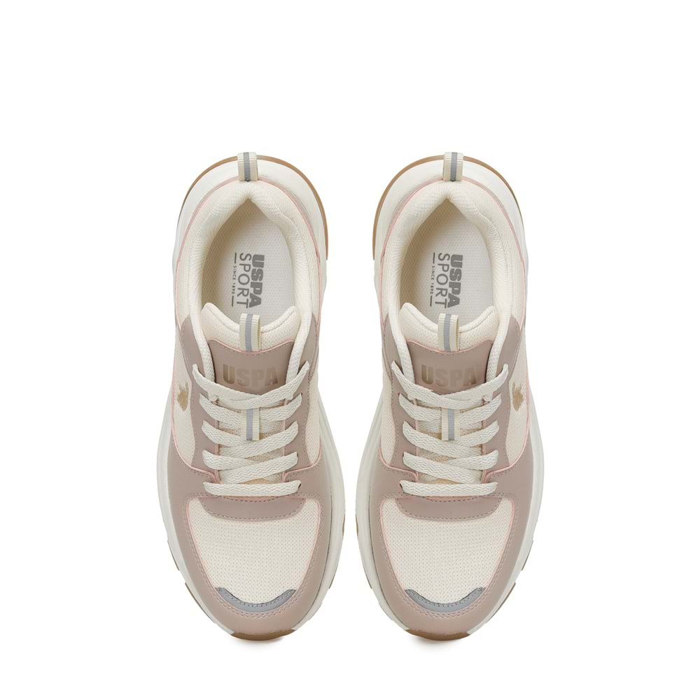 U.S. POLO ASSN. SORLEY 5FX KADIN SNEAKER - PUDRA - 36