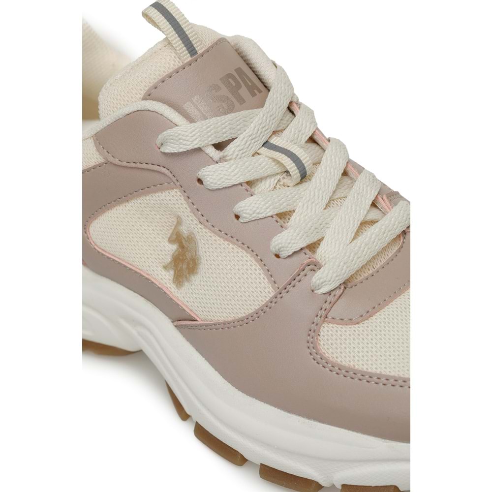 U.S. POLO ASSN. SORLEY 5FX KADIN SNEAKER - PUDRA - 36