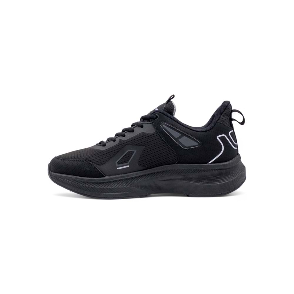LESCON ZOOM 3 EASYSTEP ERKEK SPOR AYAKKABI - SİYAH - 43