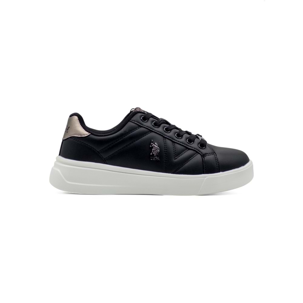 U.S. POLO ASSN. EXXY 5FX KADIN SNEAKER - SİYAH - 38