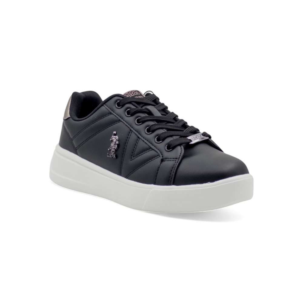 U.S. POLO ASSN. EXXY 5FX KADIN SNEAKER - SİYAH - 38