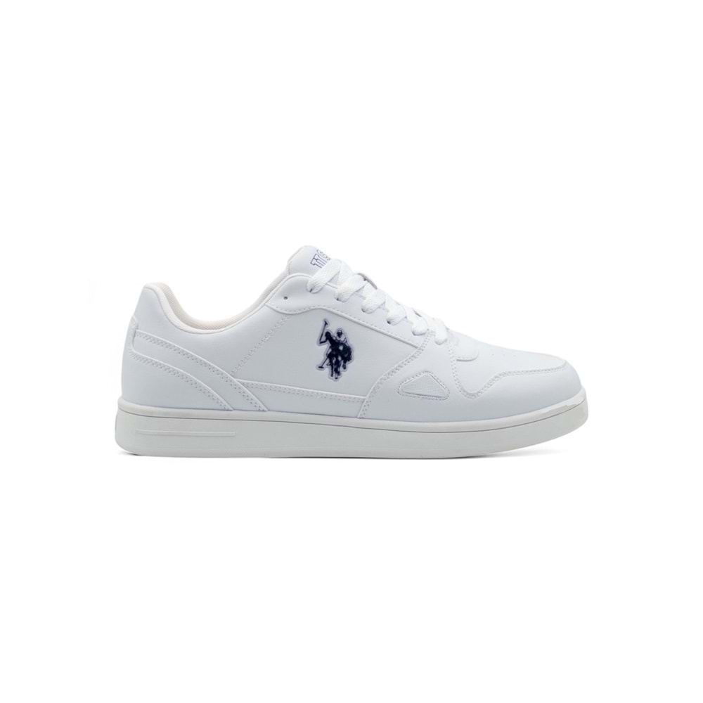 U.S. POLO ASSN. DAMON 5FX ERKEK SNEAKER - BEYAZ - 43