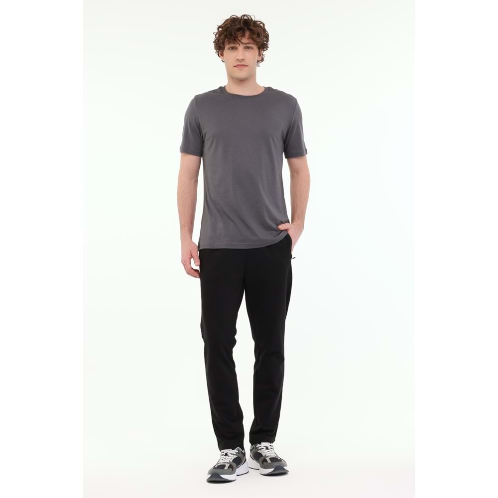 LUMBERJACK MB CT121 T.PANT 5FX ERKEK EŞOFMAN ALTI - SİYAH - M