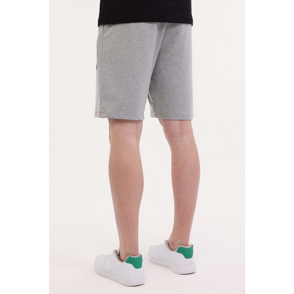 LUMBERJACK MB CT103 PAM SHORT 5FX ERKEK ŞORT - GRİ MELANJ - L