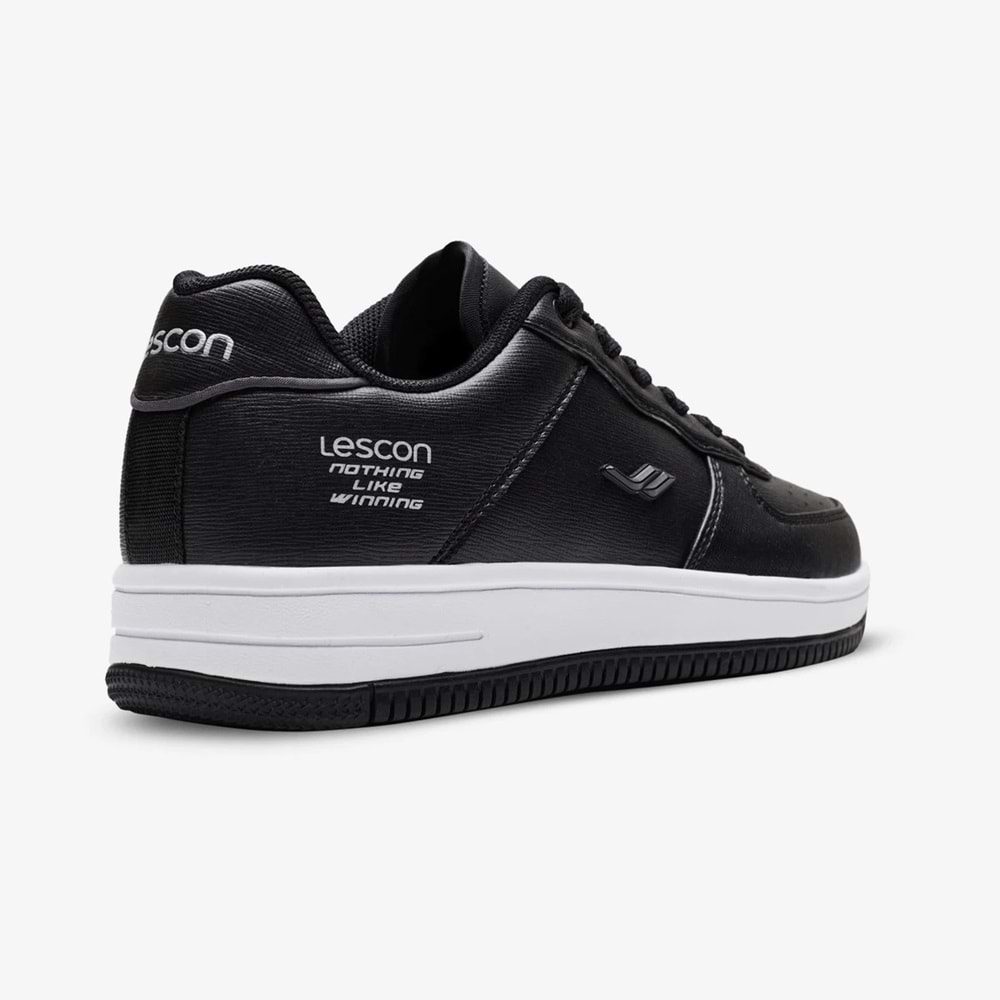LESCON ZEPLIN 6 UNİSEX SNEAKERS SPOR AYAKKABI - SİYAH - 36