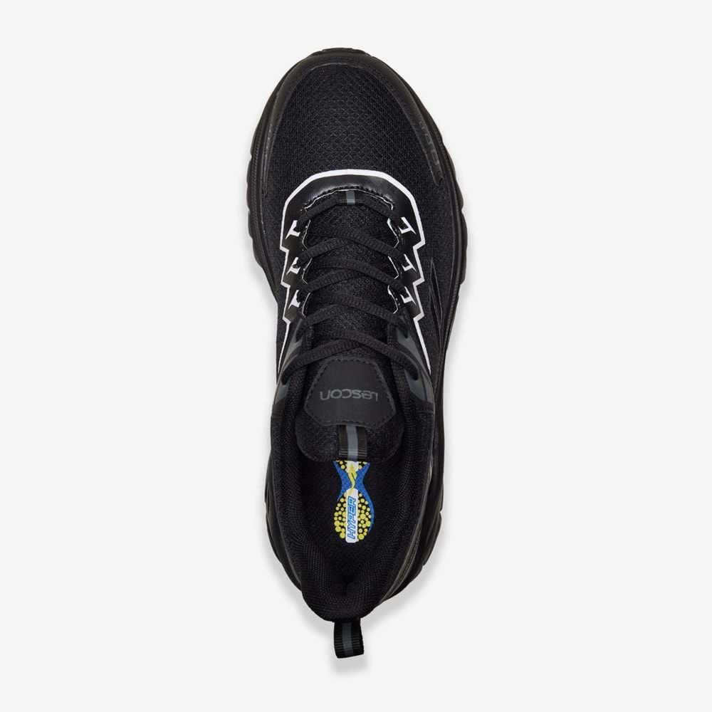 LESCON RESPONCE 3 UNİSEX KOŞU AYAKKABI - SİYAH - 36